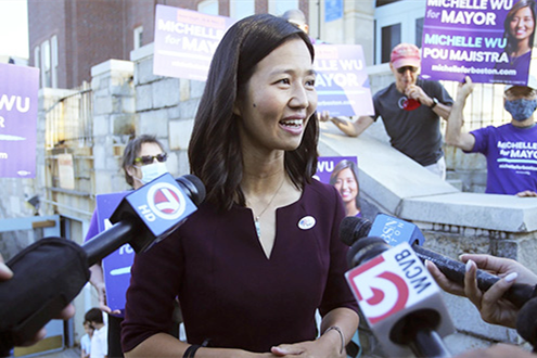 華裔女性吳弭當選美國波士頓市長 創歷史紀錄